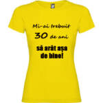 Футболка женская желтая