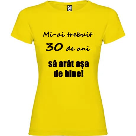 Футболка женская желтая