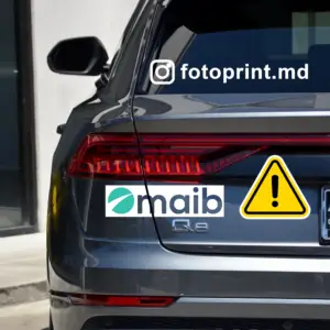 Autocolante pe masina